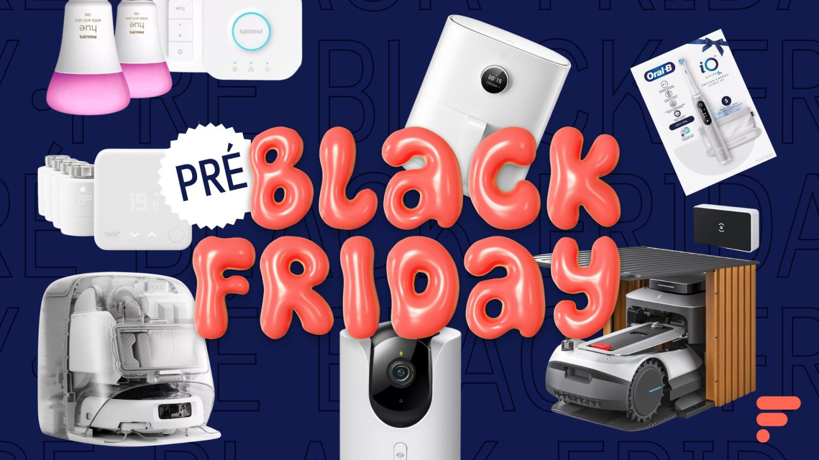 Le Black Friday est en avance sur les aspirateurs robot laveurs, robot tondeuses, airfryersâ€¦...