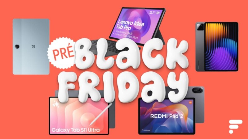 Black Friday en avant-première sur les tablettes tactiles : la sélection des offres en or sur les Samsung Galaxy Tab, Xiaomi Pad et autres Black Friday en avant-première sur les tablettes tactiles : la sélection des offres en or sur les Samsung Galaxy Tab, Xiaomi Pad et autres