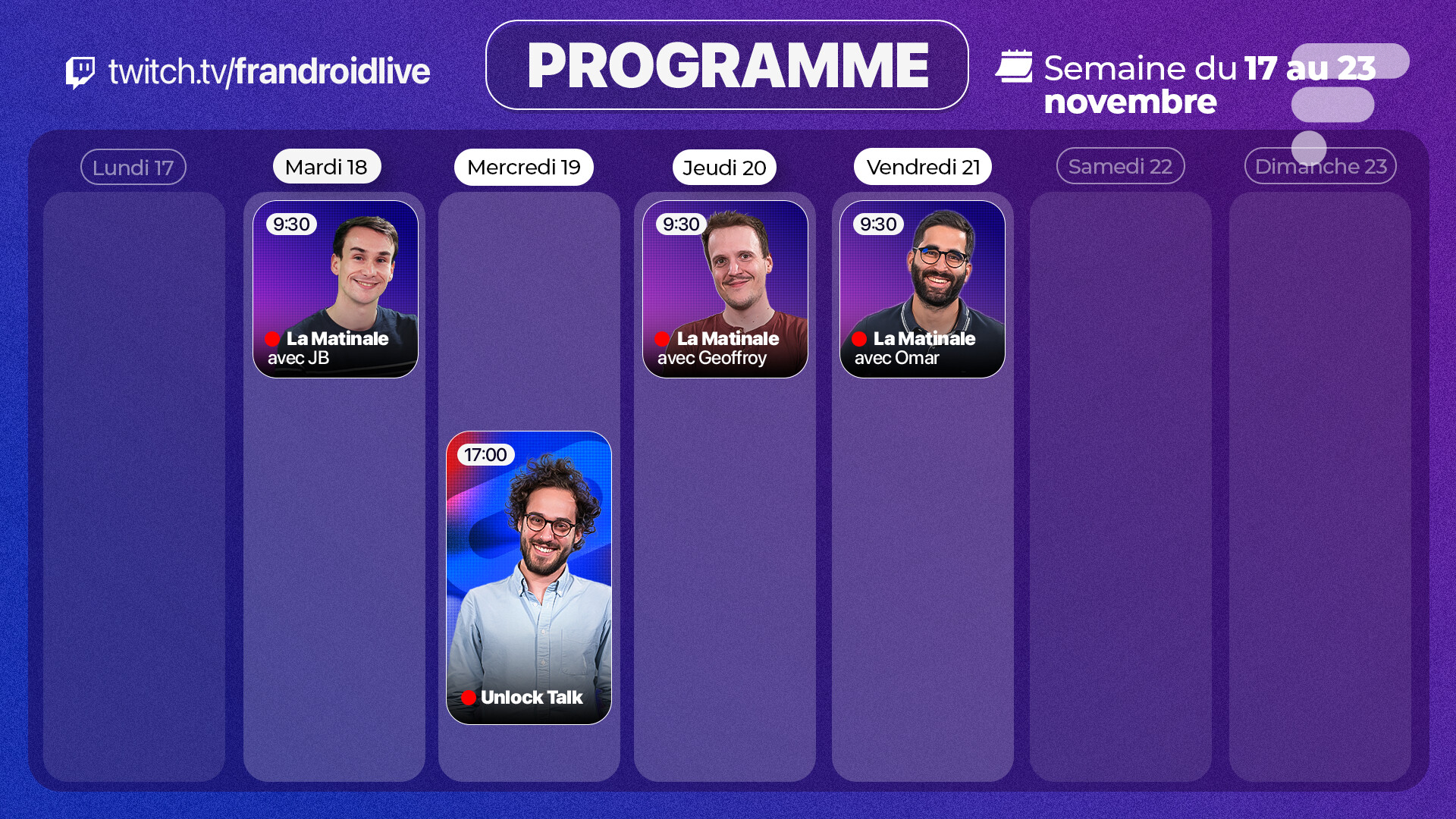 PROGRAMME LIVE TWITCH FRANDROID_16-9_1711