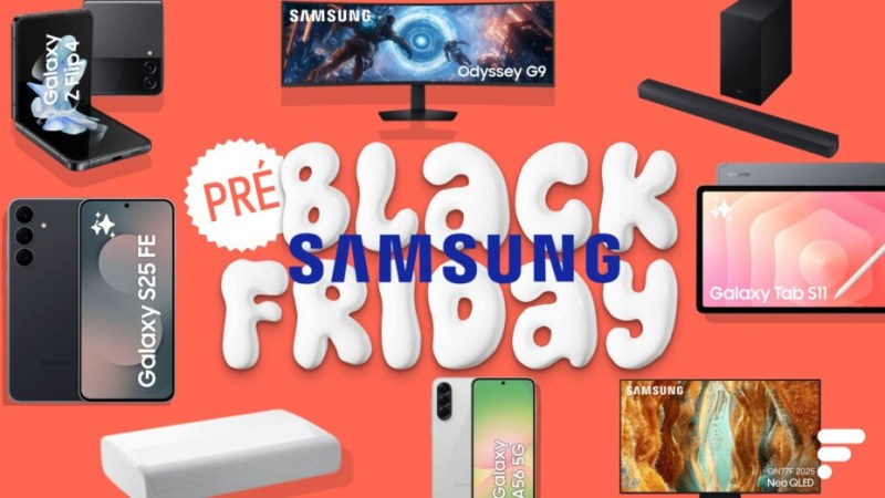 Les produits Samsung sont déjà à prix cassés lors du pré-Black Friday : les 11 deals à ne pas louper