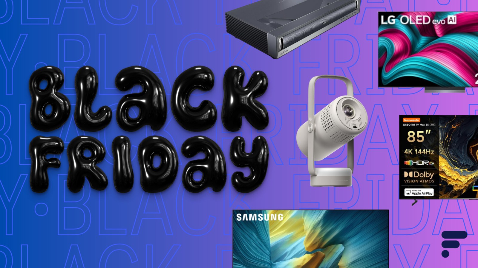 Black Friday tÃ©lÃ©viseur et vidÃ©oprojecteur : notre sÃ©lection des promotions qui...