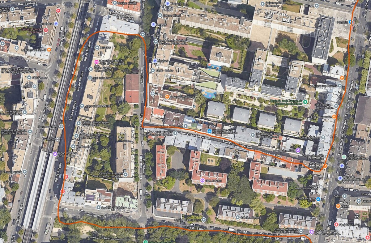 Suivi GPS de la Decathlon Fit 100