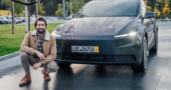 Tesla Model Y Standard // Source : Robin Wycke pour Frandroid