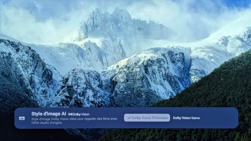 Bonne nouvelle, le mode Dolby Vision Filmmaker débarque sur les anciens TV TCL sous Google TV de 2025, 2024 et 2023