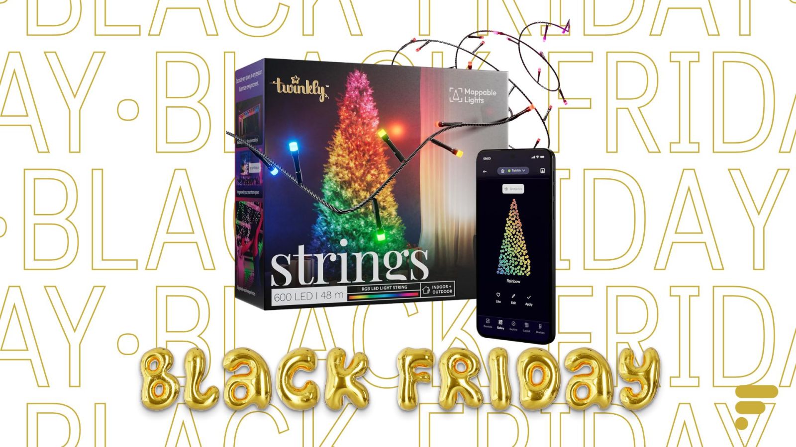 Jâ€™adore cette guirlande connectÃ©e, et son prix pour le Black Friday aussi