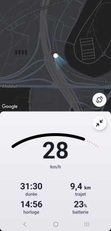 VanMoof S6 application compteur