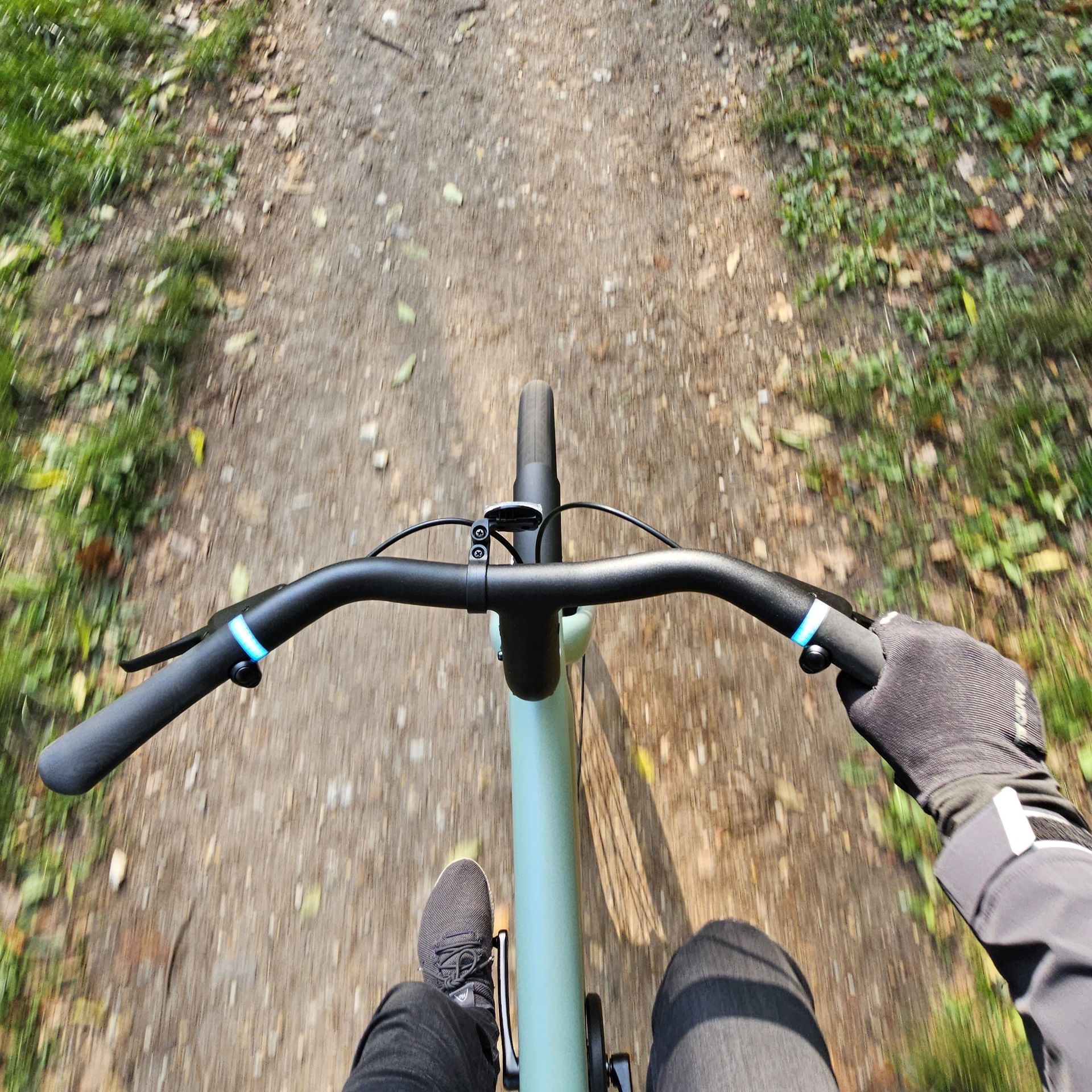 VanMoof S6 conduite chemin