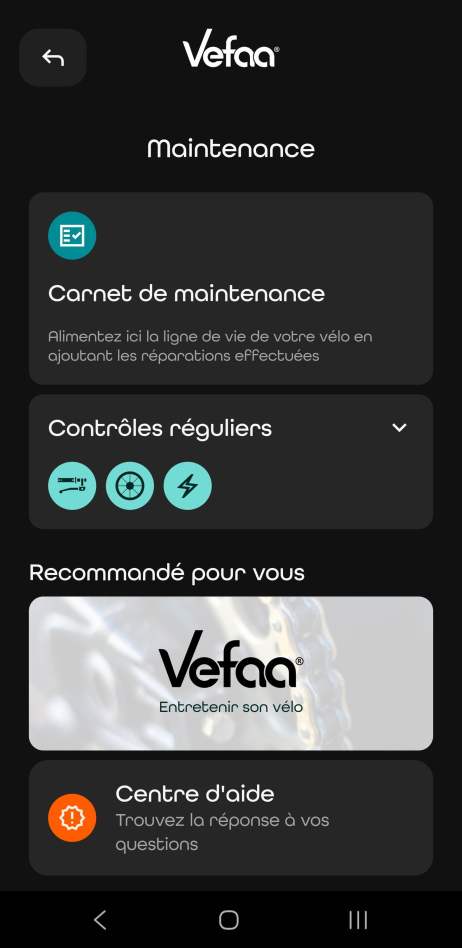 Vefaa Bonjour application 6