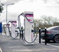 Station Ionity 600 kW à Sorgues en France