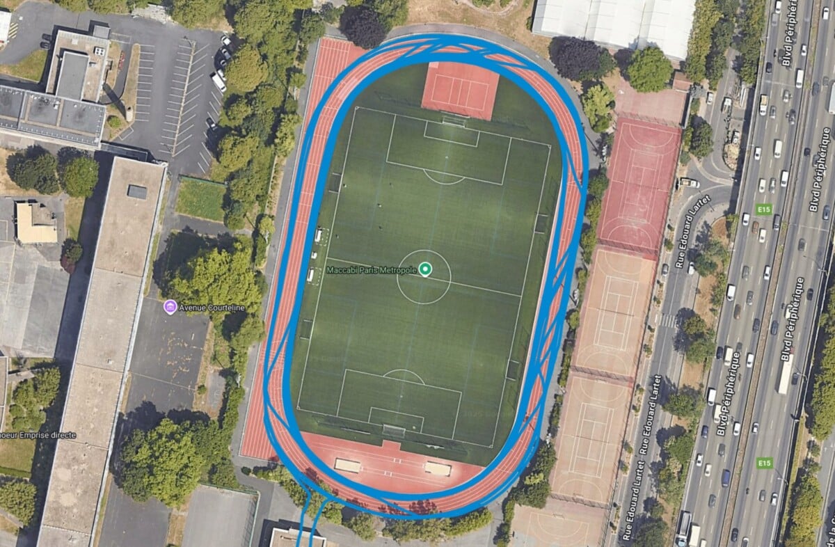 Suivi GPS de la Garmin Fenix 8