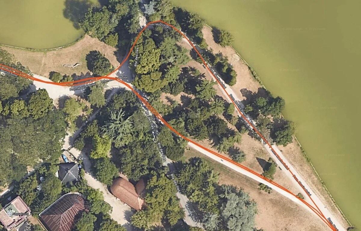 Suivi GPS de la Coros Pace 4