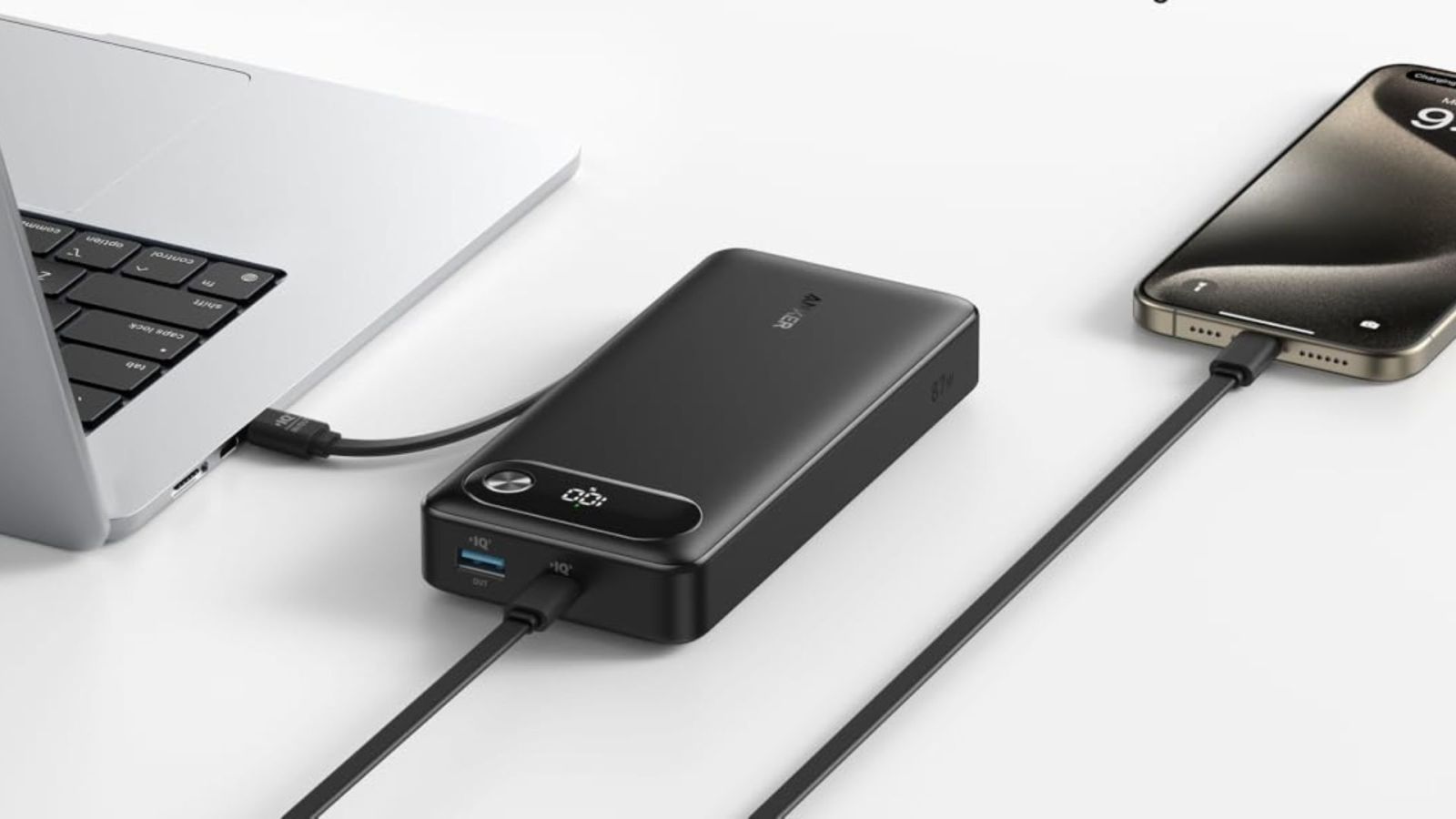 Cette batterie Anker (20 000 mAh et 87 W) Ã  -30% est la solution ultime pour ne jamais tomber en...