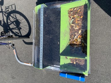 Bike Lane Sweeper prototype 2