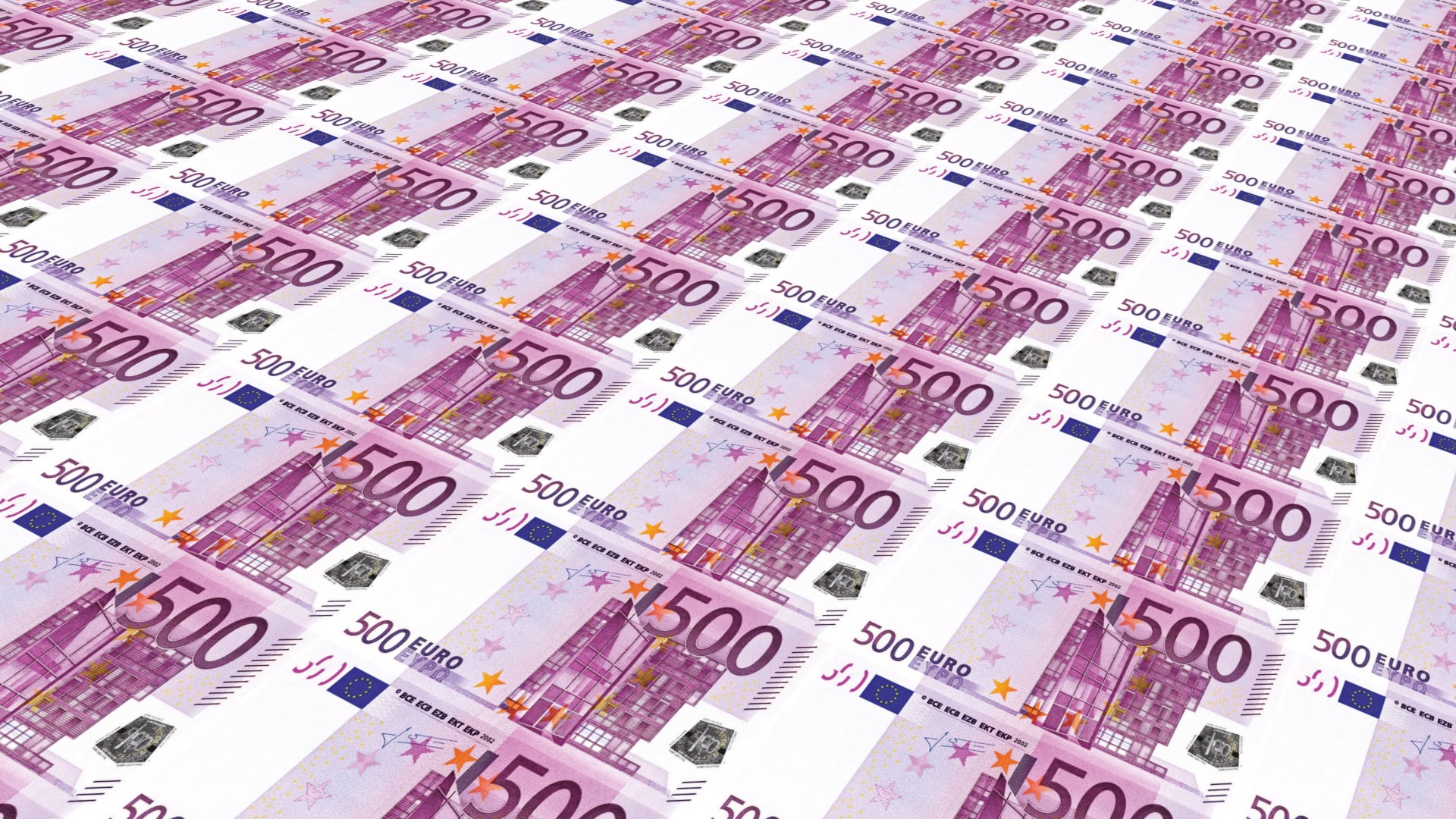 Des billets de 500 euros