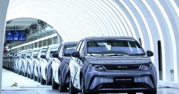 Usine de la BYD Dolphin