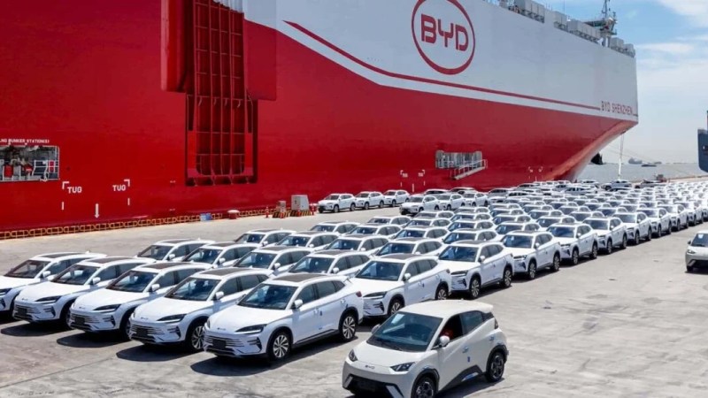 C’est historique : pour la première fois, BYD vend plus de voitures à l’étranger qu’en Chine