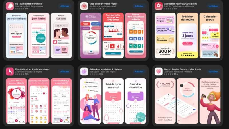 Clue, Flo, Drip… Les applications de suivi des règles « ne doivent pas être utilisées comme des moyens de contraception », note la répression des fraudes