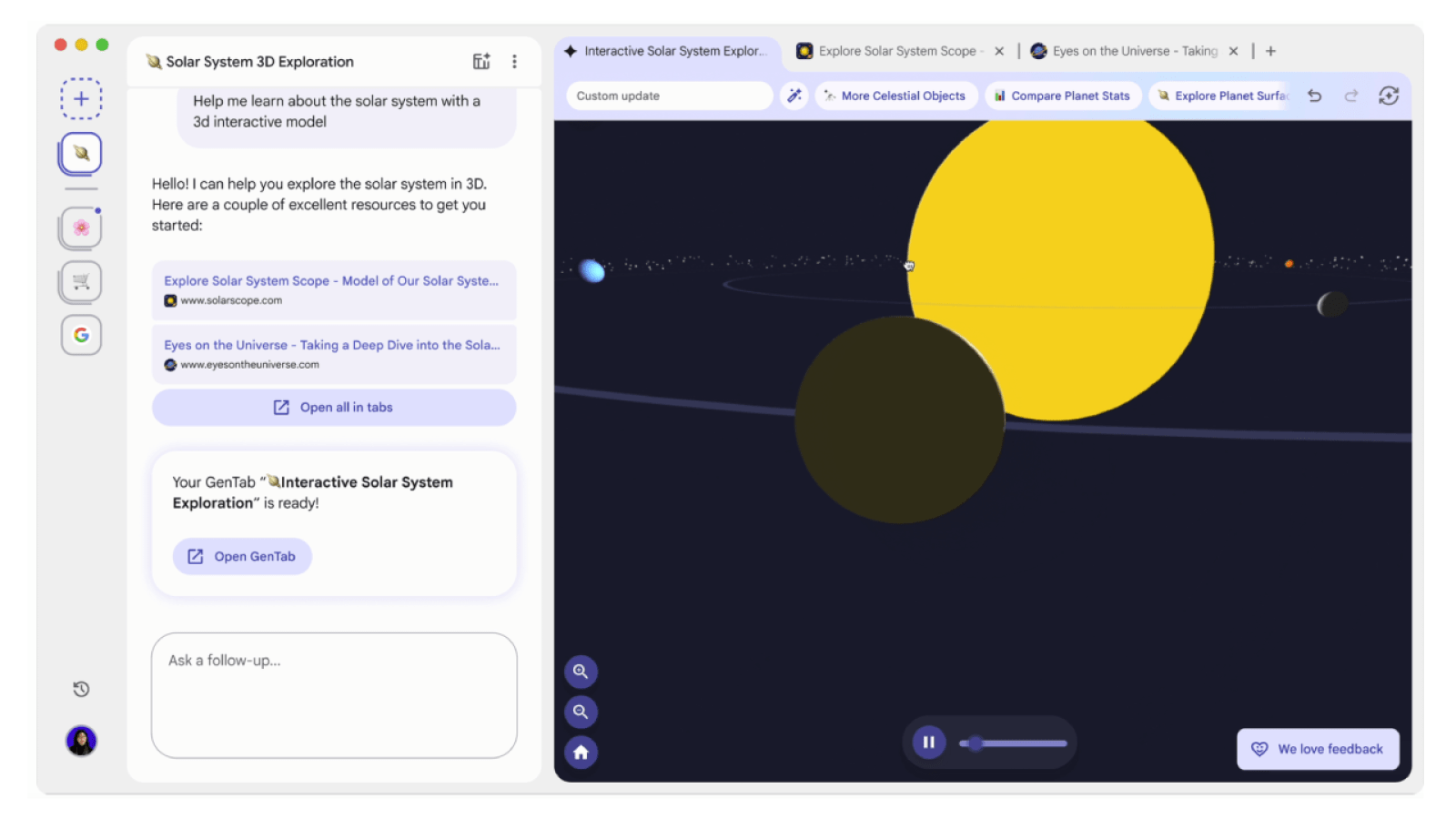 Fini Chrome ? Voici Google Disco et les Â«Â GenTabsÂ Â» propulsÃ©s par Gemini 3