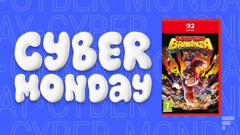 Le Cyber Monday donne la banane avec Donkey Kong Bananza à -44 % sur Nintendo Switch 2 Le Cyber Monday donne la banane avec Donkey Kong Bananza à -44 % sur Nintendo Switch 2