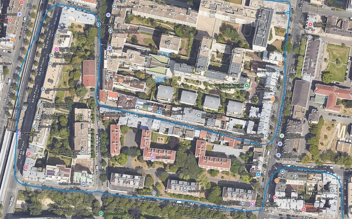 Suivi GPS de la Garmin Fenix 8