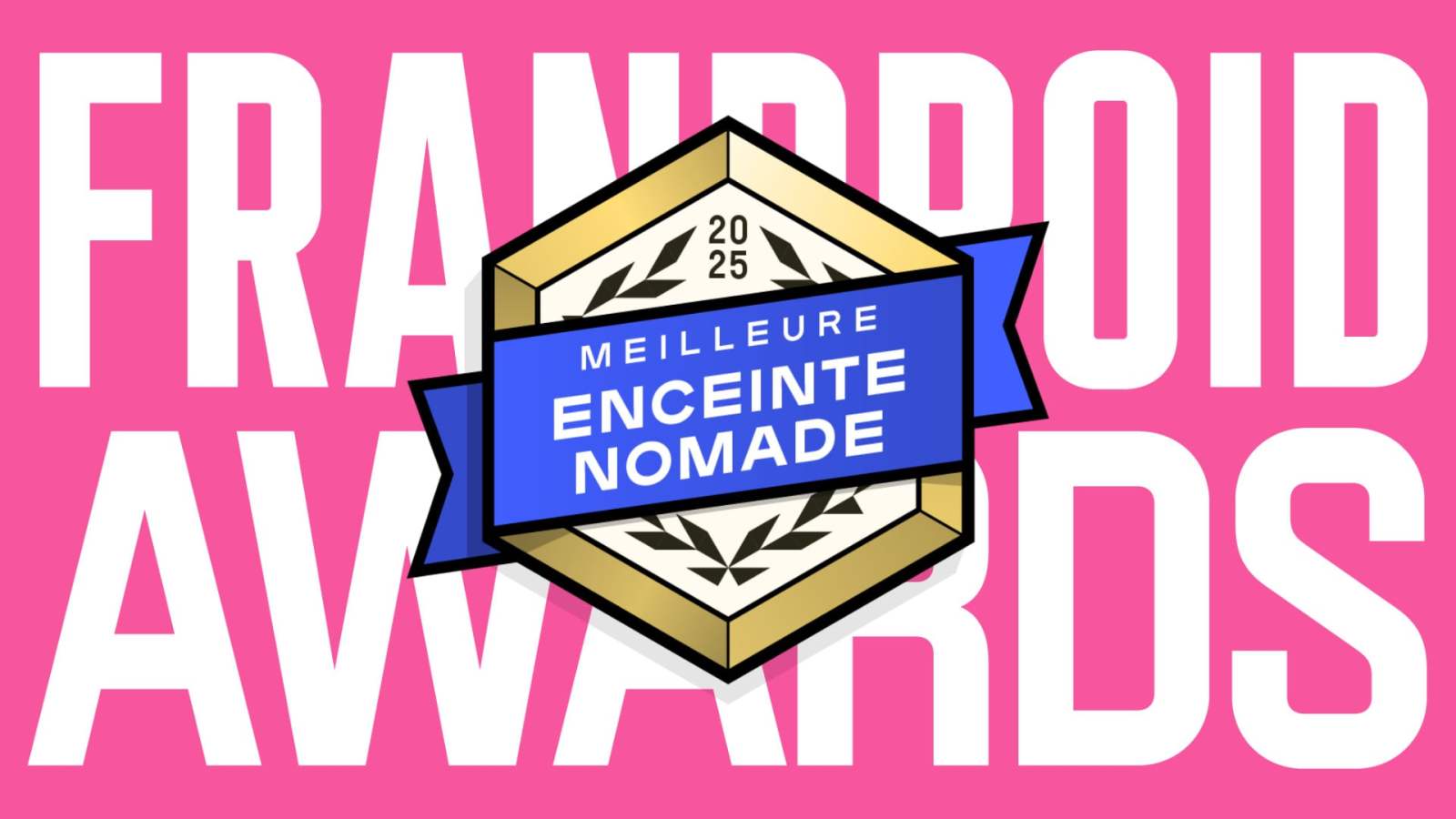 Voici la meilleure enceinte nomade Bluetooth de lâ€™annÃ©e â€“ Frandroid Awards 2025