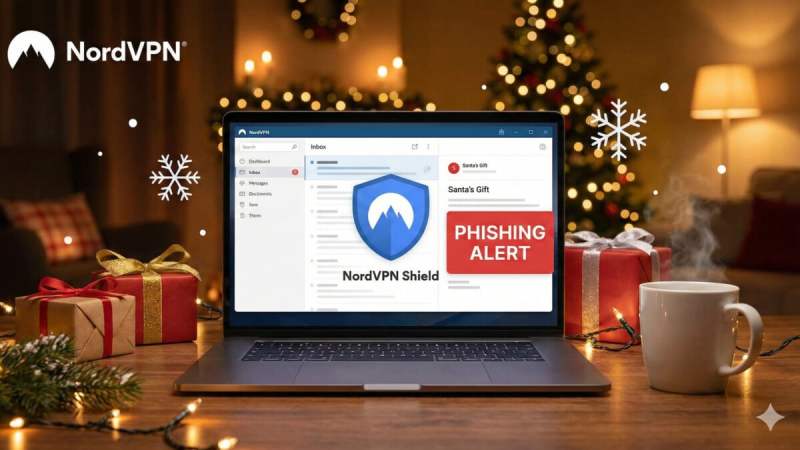 Un bouclier rouge dans Gmail pour sauver vos données&nbsp;: la nouveauté géniale de NordVPN
