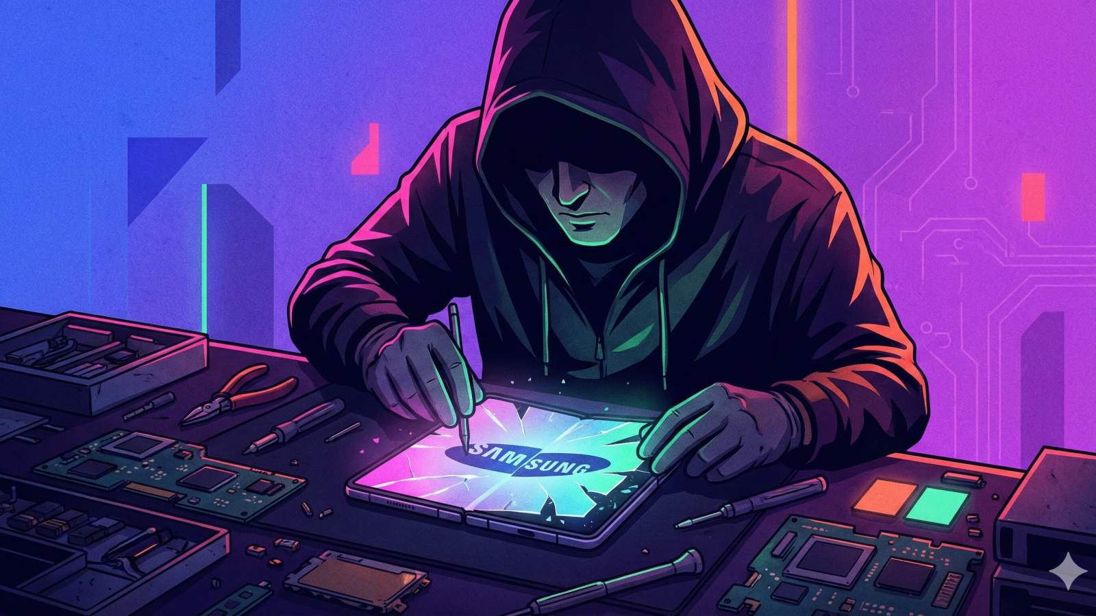 Des Galaxy S Ultra et Z Fold Ã  400 euros : la police dÃ©mantÃ¨le une fabrique de faux Samsung