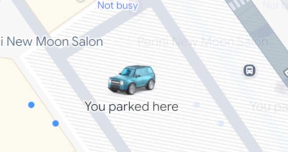 La nouvelle fonctionnalité de Google Maps permet de retrouver rapidement sa voiture. La nouvelle fonctionnalité de Google Maps permet de retrouver rapidement sa voiture.