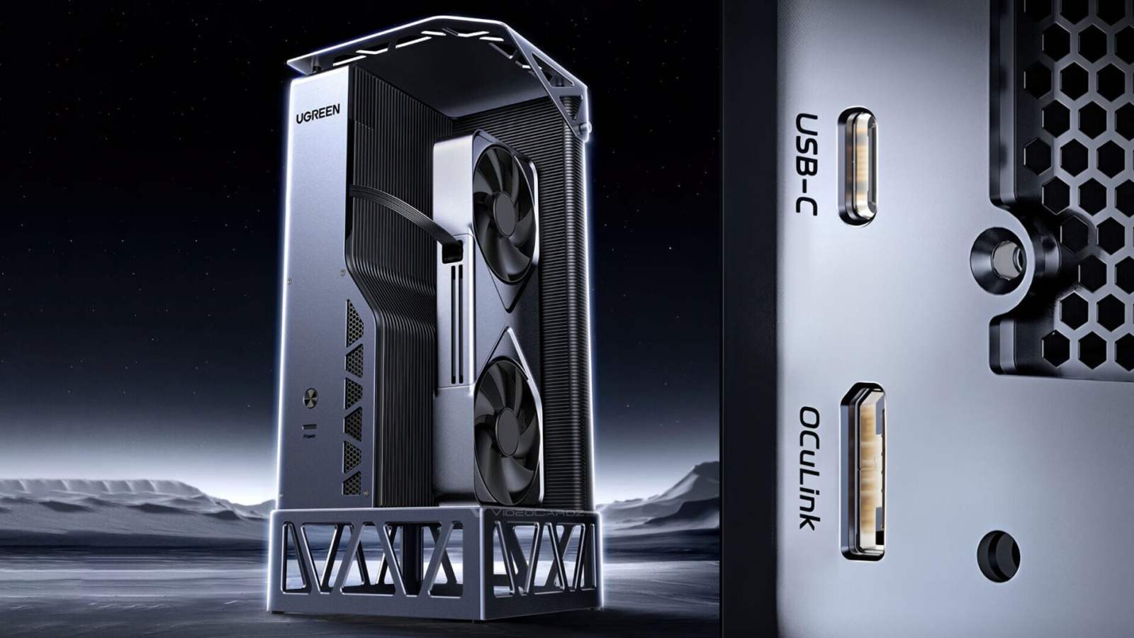 Ugreen copie le design de Nvidia pour son dock eGPU et câ€™est magnifique