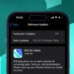 Apple déploie la bêta d&rsquo;iOS 26.3 : voici les deux nouveautés importantes