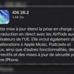 iOS 26.2 est disponible : voici les 6 nouveautés à connaître sur votre iPhone
