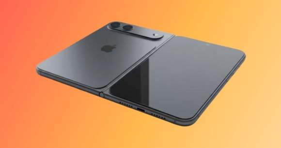 Rendu de l'iPhone pliable