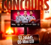 L'écran gaming TCL 24G645 QD-Mini LED est le 15e lot de notre concours #FrandroidOffreMoi // Source : Frandroid L'écran gaming TCL 24G645 QD-Mini LED est le 15e lot de notre concours #FrandroidOffreMoi // Source : Frandroid