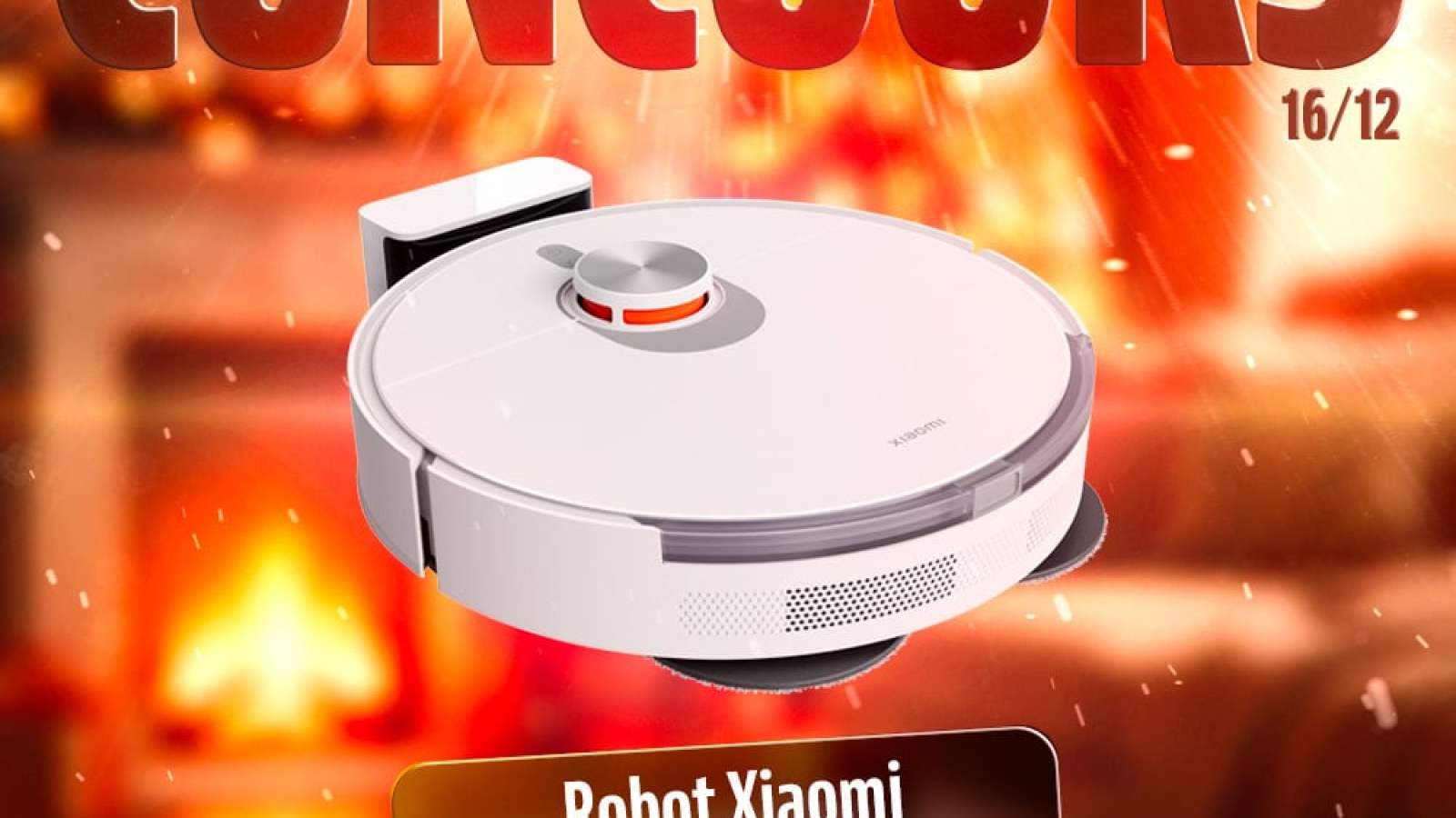 #FrandroidOffreMoi un aspirateur robot Xiaomi trop pratique