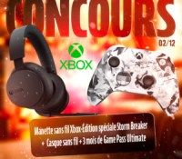 Ce très beau pack Xbox peut être gagné via notre concours sur les réseaux sociaux.