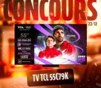 En 22e lot de notre calendrier de l'Avent 2025, c'est un TV TCL 55C79K qu'on vous fait gagner !