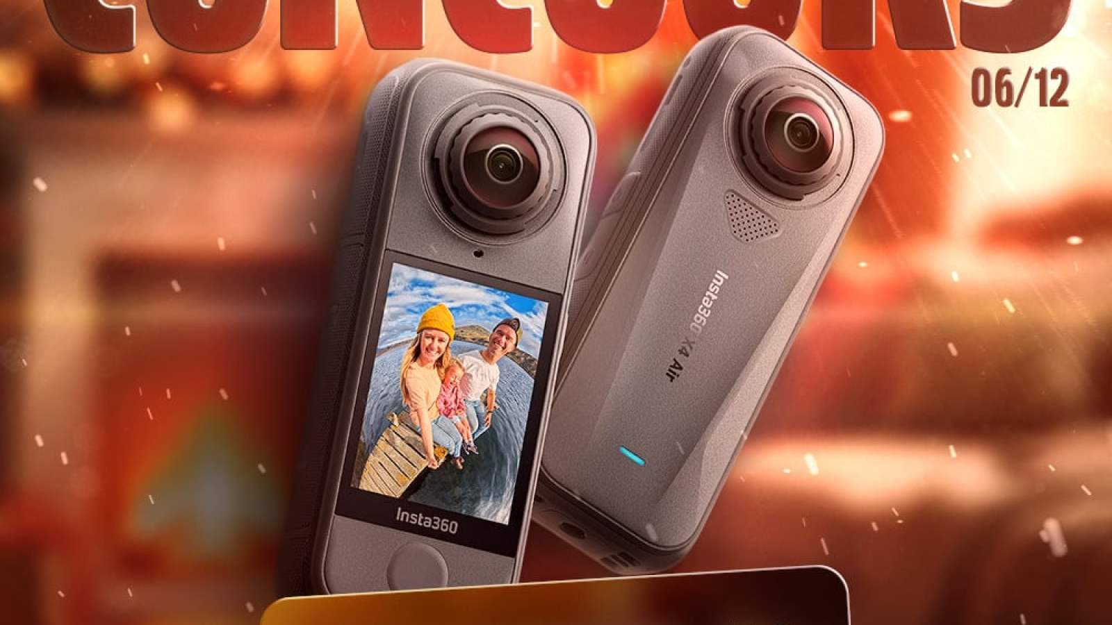 #FrandroidOffreMoi une camÃ©ra 360Â° Insta360 X4 Air