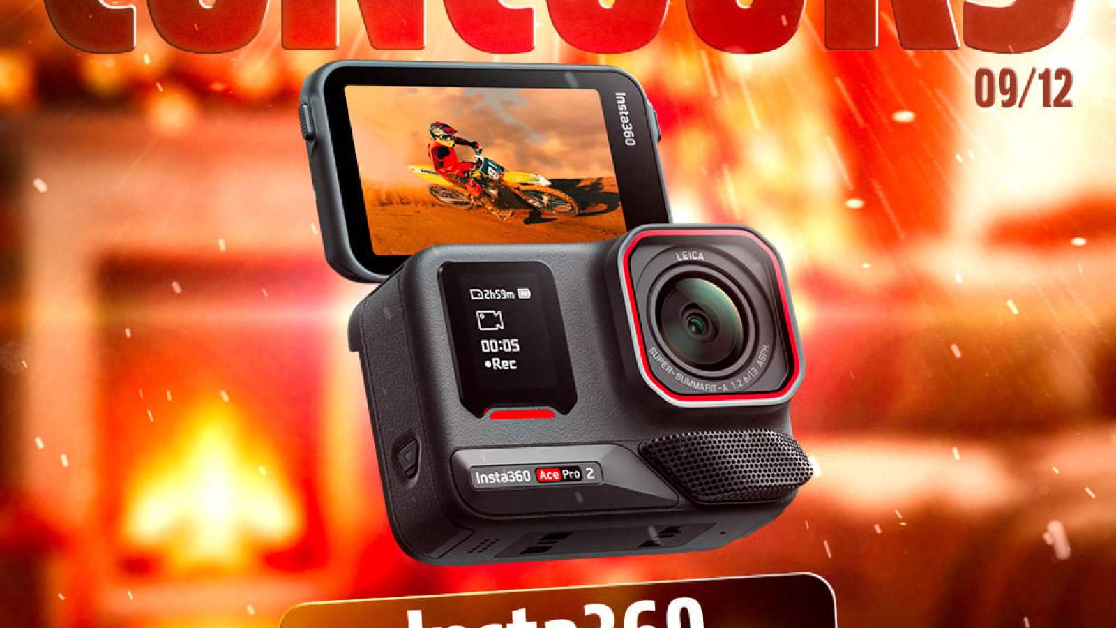 #FrandroidOffreMoi une action cam Insta360 Ace Pro 2