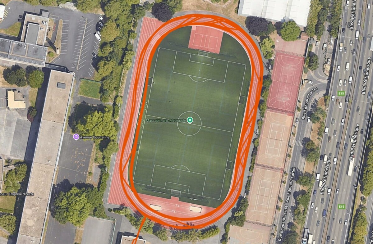 Suivi GPS de la Coros Pace 4