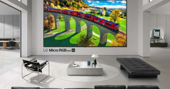 LG TV Micro RGB Evo lifestyle // Source : LG LG TV Micro RGB Evo lifestyle // Source : LG