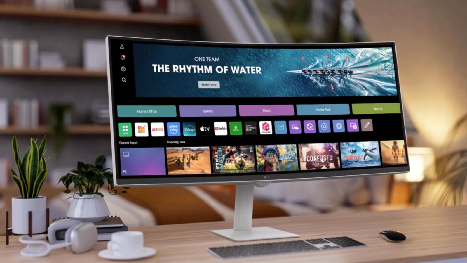 Mi-moniteur, mi-Smart TV, cet Ã©cran PC LG ultra-wide (21:9) de 34 pouces animÃ© par webOS...