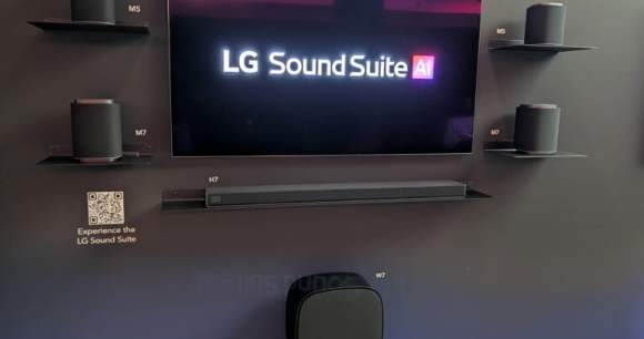 LG Sound Suite AI ensemble // Source : Sylvain Pichot - Frandroid