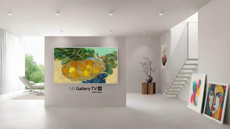 LG revient sur le marché des téléviseurs artistiques avec le Gallery TV