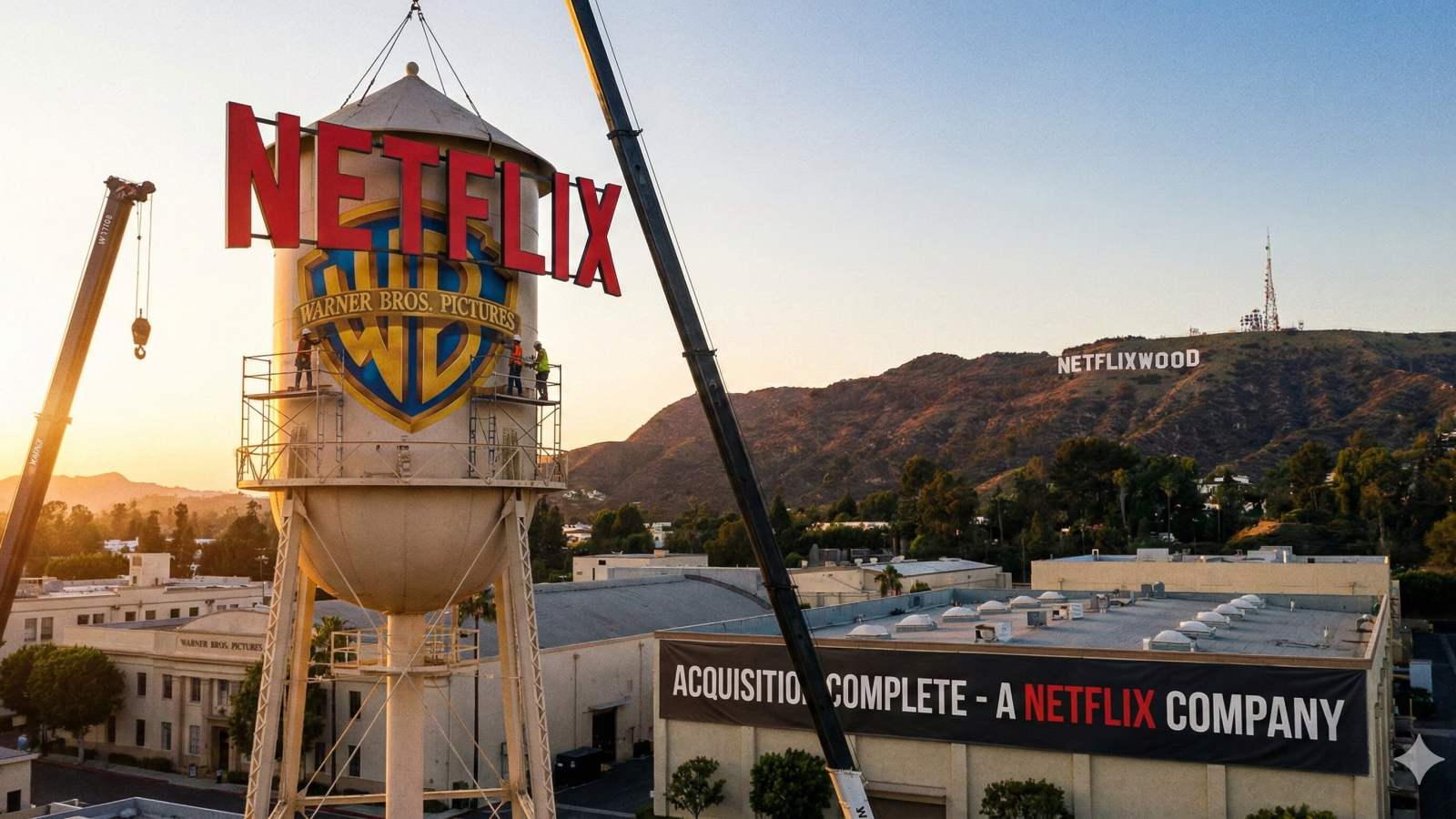 Câ€™est confirmÃ© : Netflix fait le rachat du siÃ¨cle pour sâ€™emparer de Warner Bros...