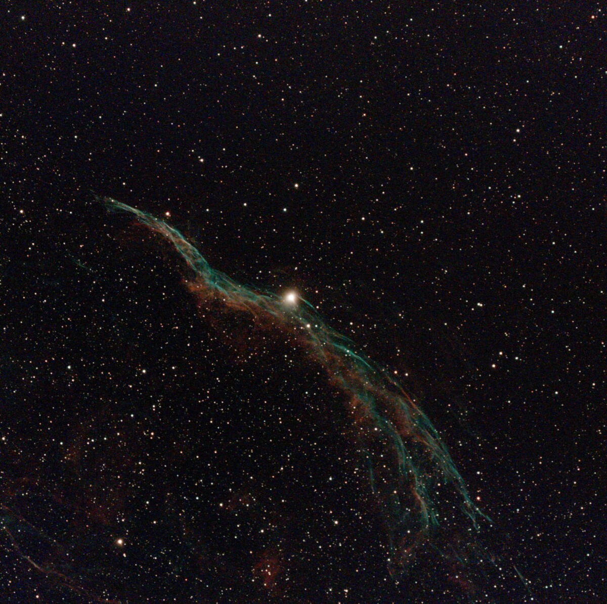 Nébuleuse du Voile prise avec le Vespera Pro