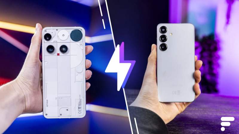 Nothing Phone (3) vs Samsung Galaxy S25 : comment choisir le meilleur smartphone premium&nbsp;?