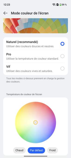 OnePlus 15R - OxygenOS Afffichage 3