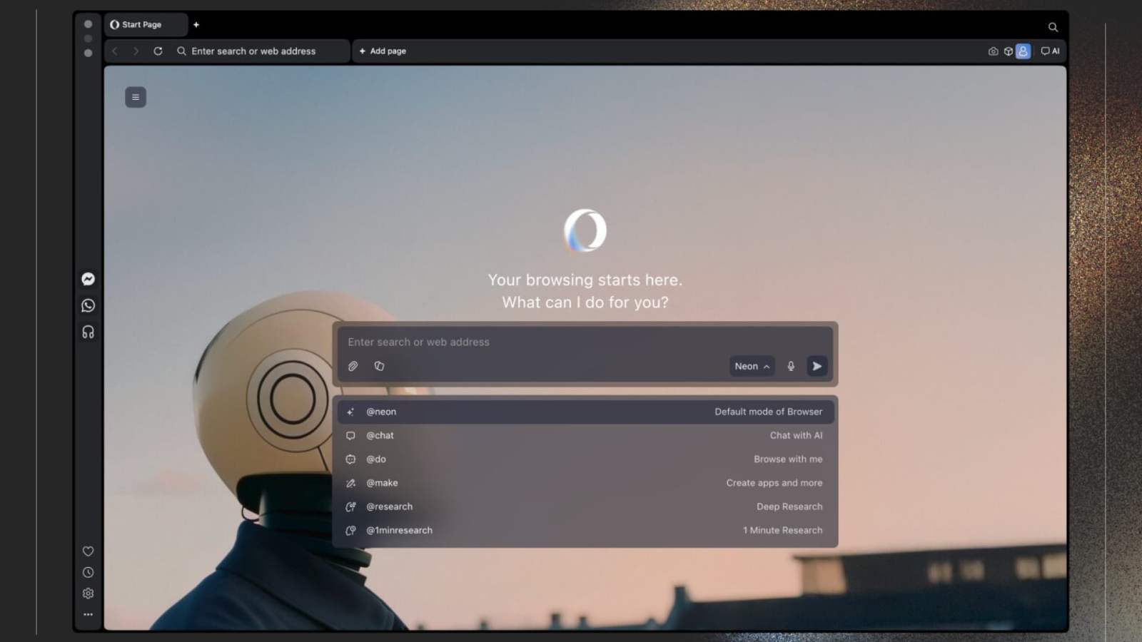 Le navigateur dopÃ© Ã  lâ€™IA Opera Neon est disponible en version test, Ã  une condition