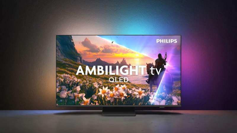 Pas besoin de se ruiner avec ce TV QLED Philips de 55″ avec Ambilight en promo à moins de 500&nbsp;€