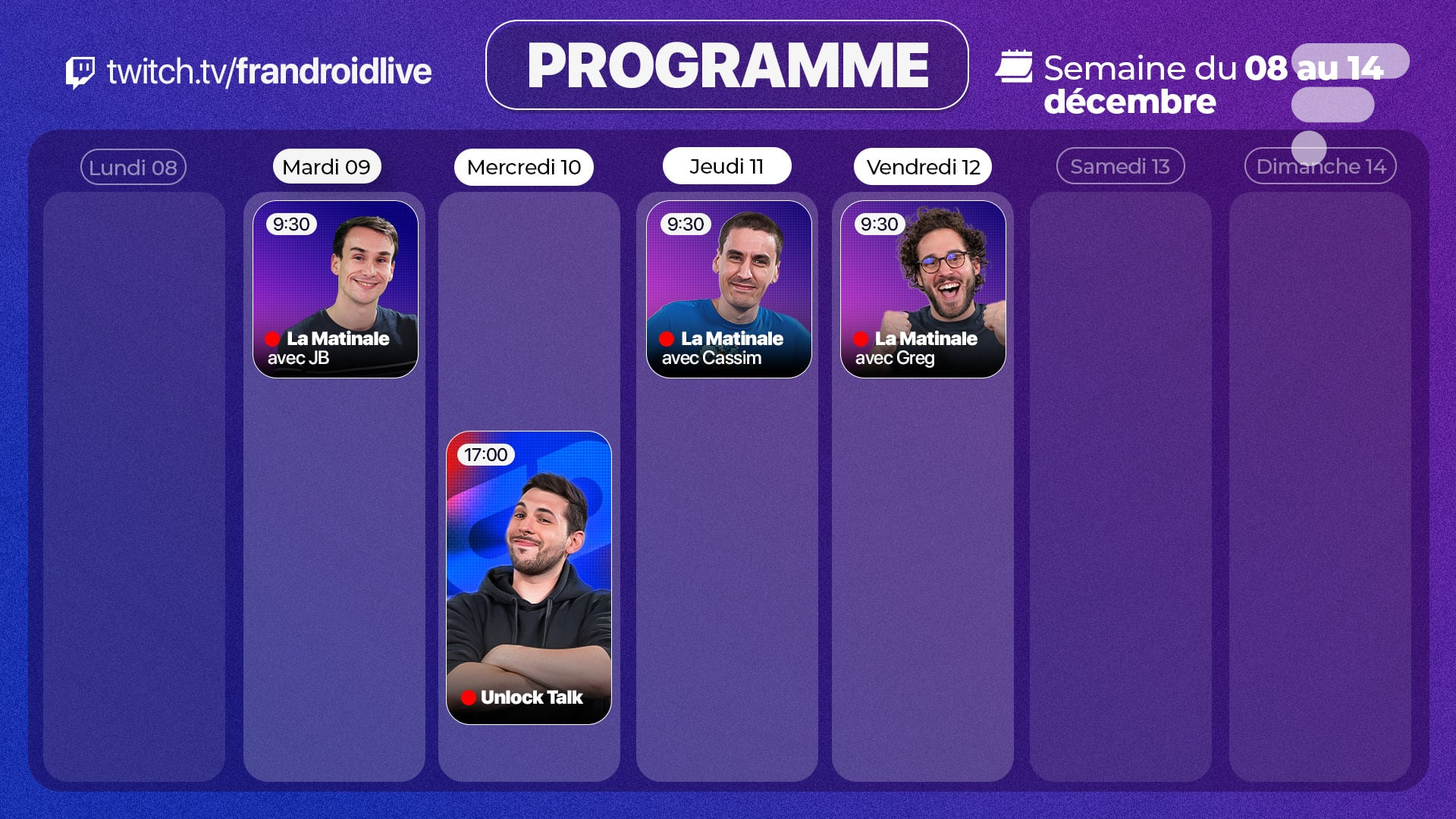 PROGRAMME LIVE TWITCH FRANDROID_16-9_0812
